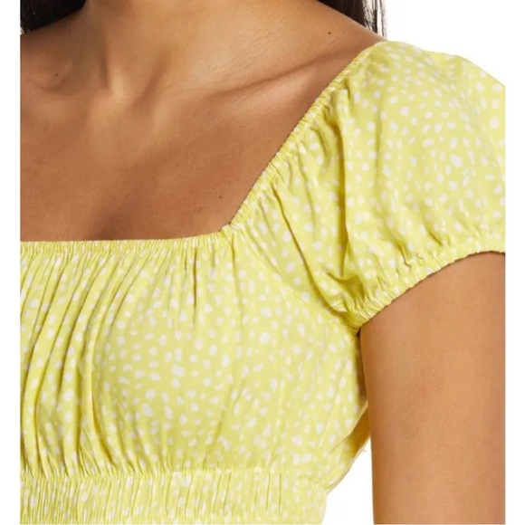 Billabong wildflower polka dot mini dress Size Large - Picture 2 of 5